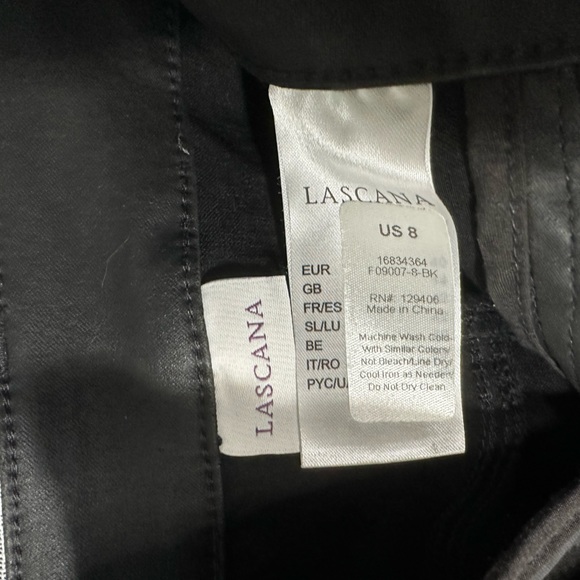 Lascana Faux Leather Skinny
Pants Mid Rise Womens 8 - Picture 5 of 6